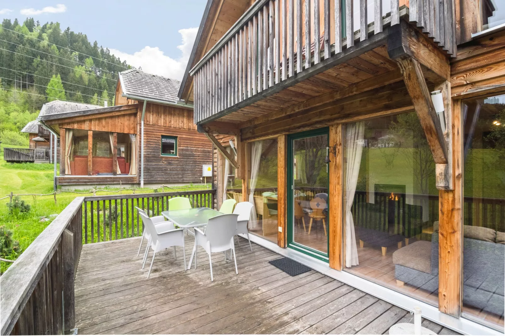 Chalet Murlaub-Terrasbalkon