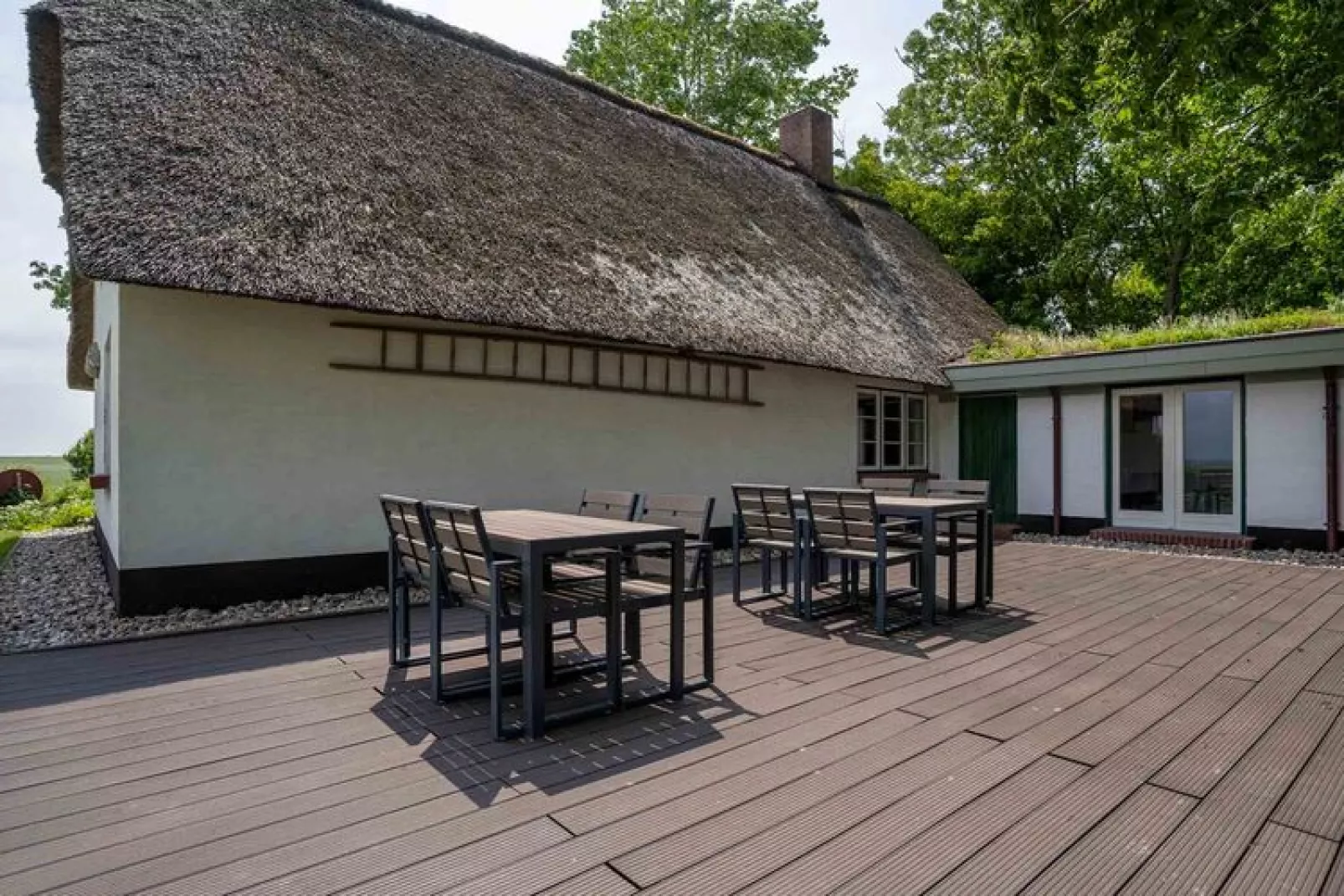 Ferienhaus Hygge Westerhever-Terrasbalkon