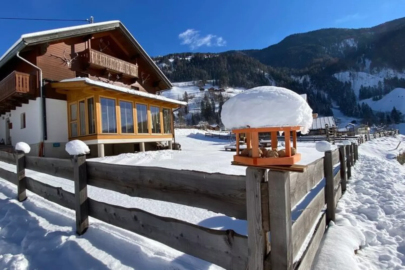 Chalet Murmel-Tuin winter