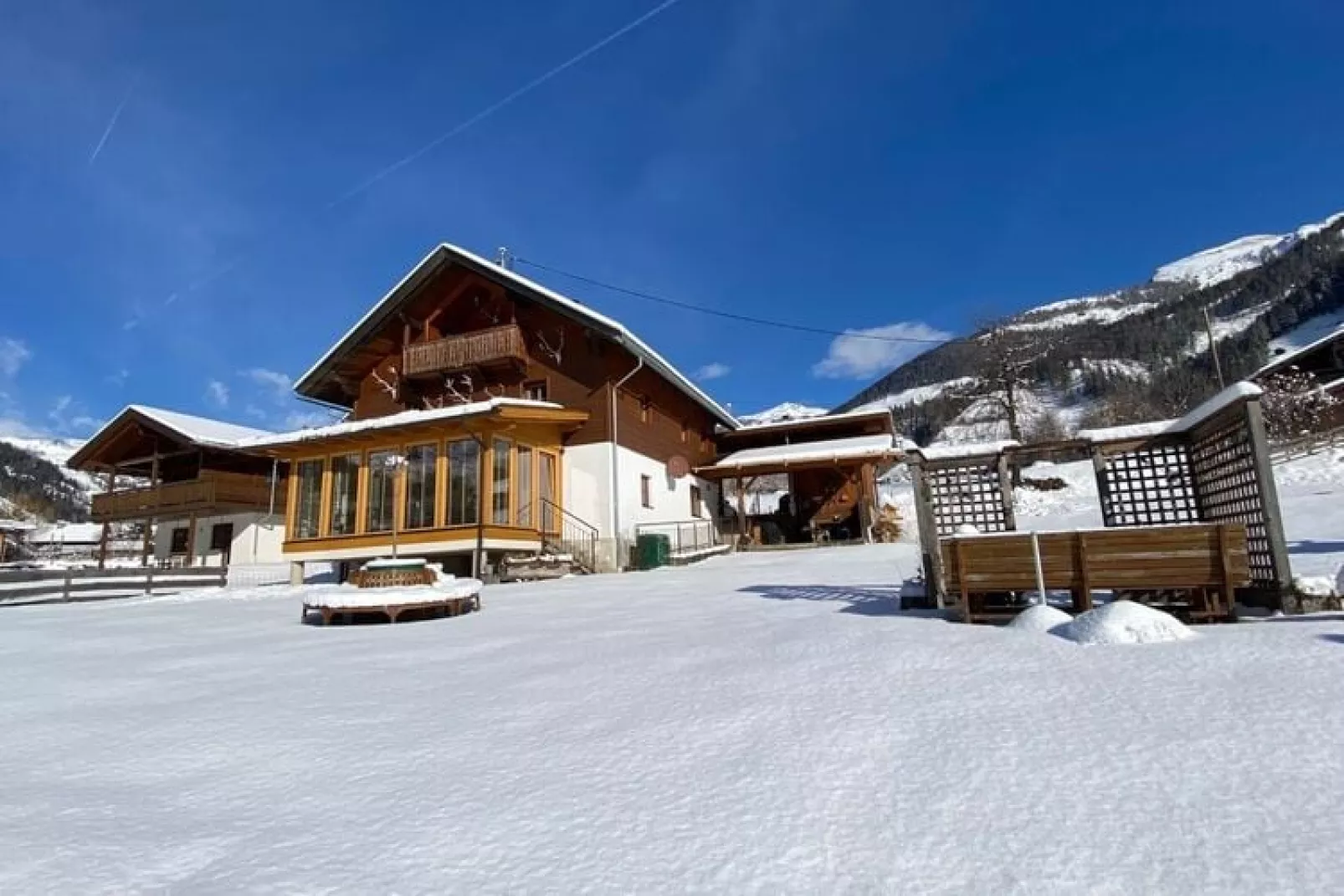 Chalet Murmel-Tuin winter