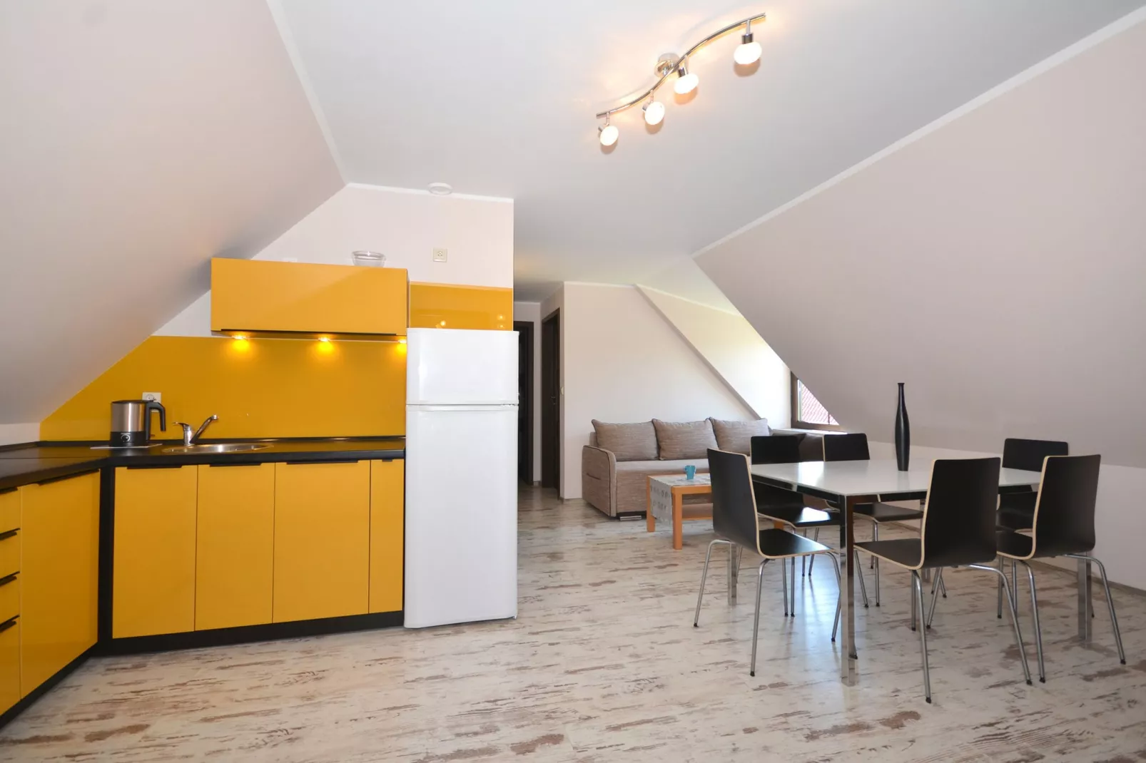Pommeren huis, dicht bij het strand-Keuken