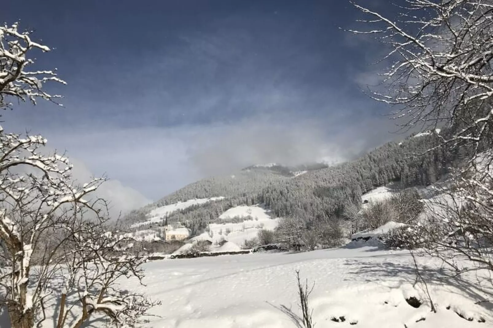 Chalet Murmel-Gebied winter 1km