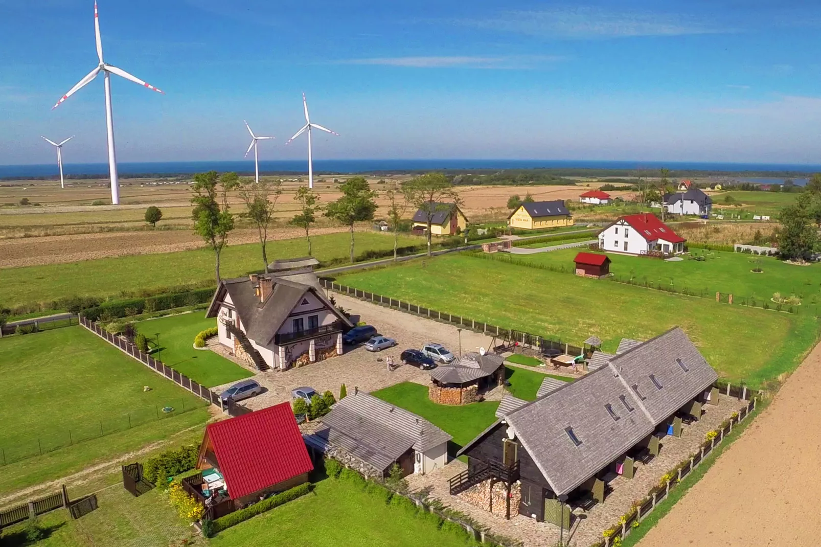 Authentiek huis in West Pomeranian, dicht bij het strand-Gebieden zomer 1km