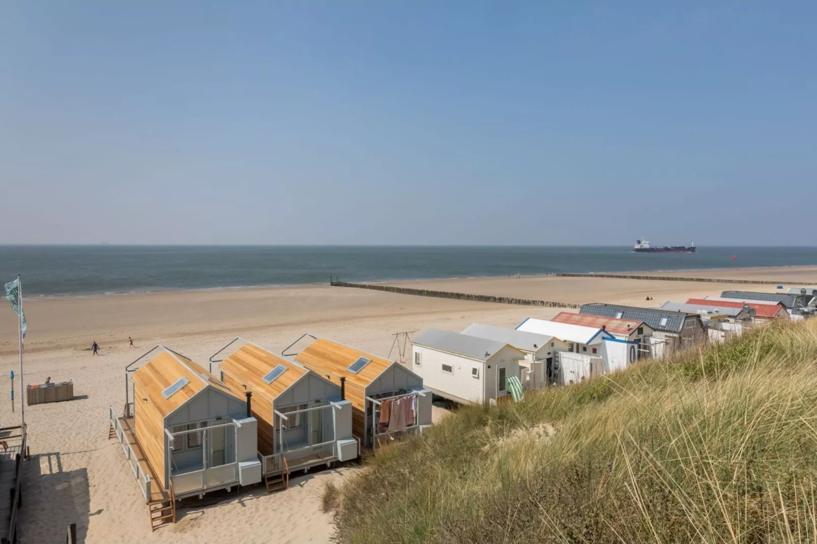 Slaapstrandhuisje - Strand dishoek 67  Dishoek-Gebieden zomer 1km