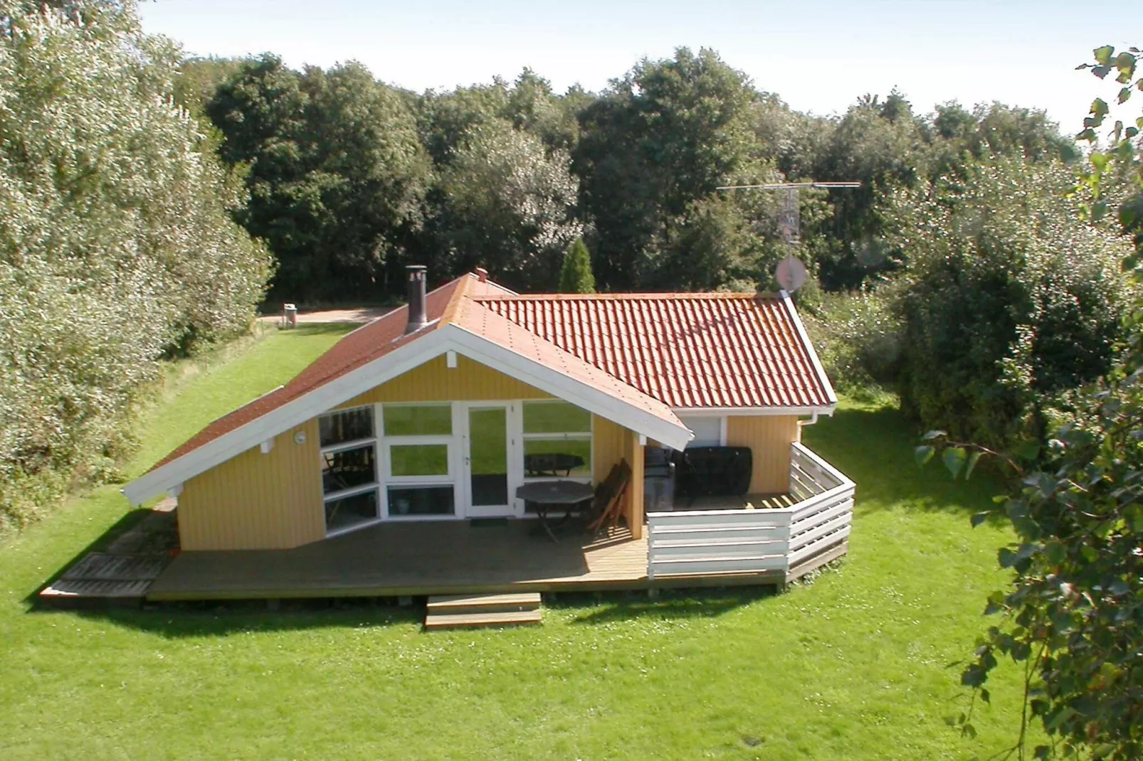 Modern chalet in Humble met een sauna