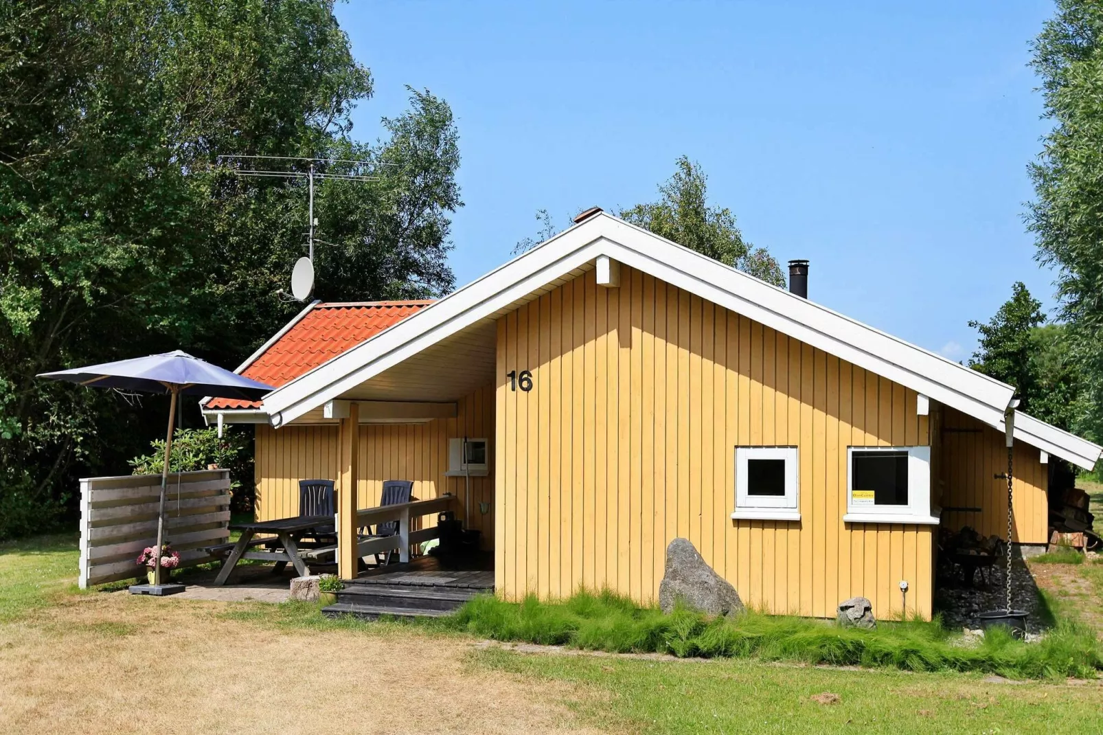 Modern chalet in Humble met een sauna