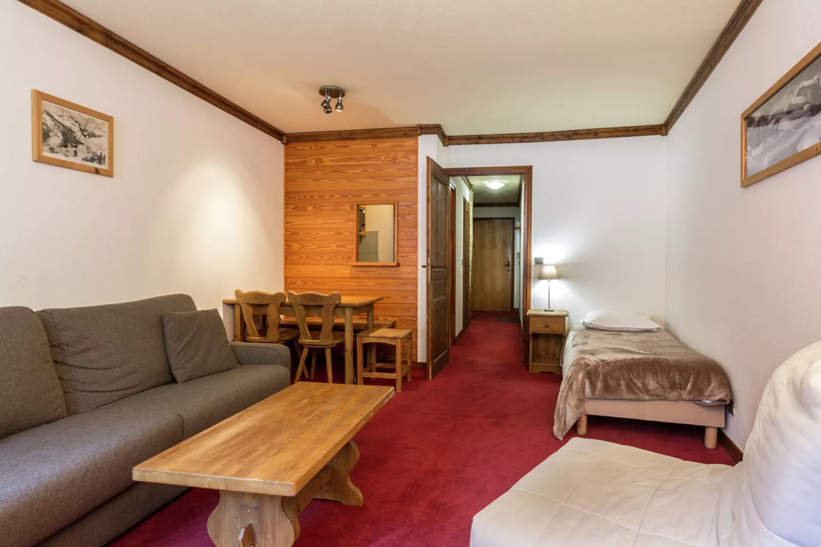 Résidence Alpina Lodge 11-Woonkamer