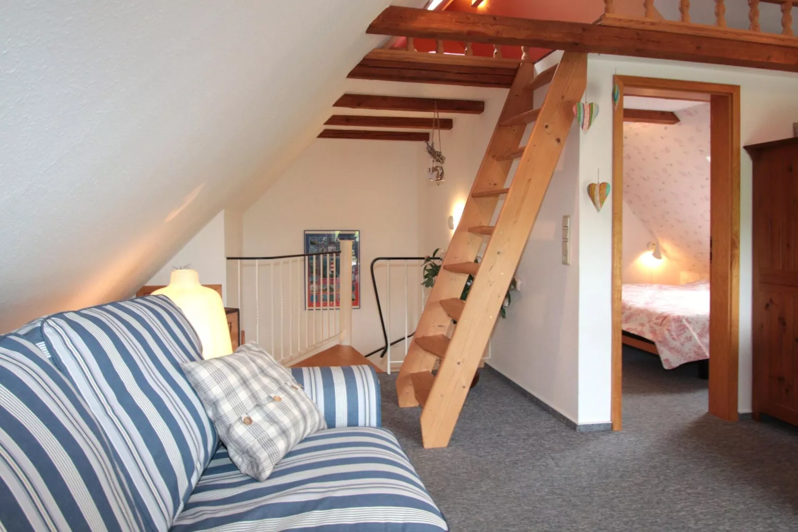Ferienwohnung in Hilgenriedersiel-Woonkamer