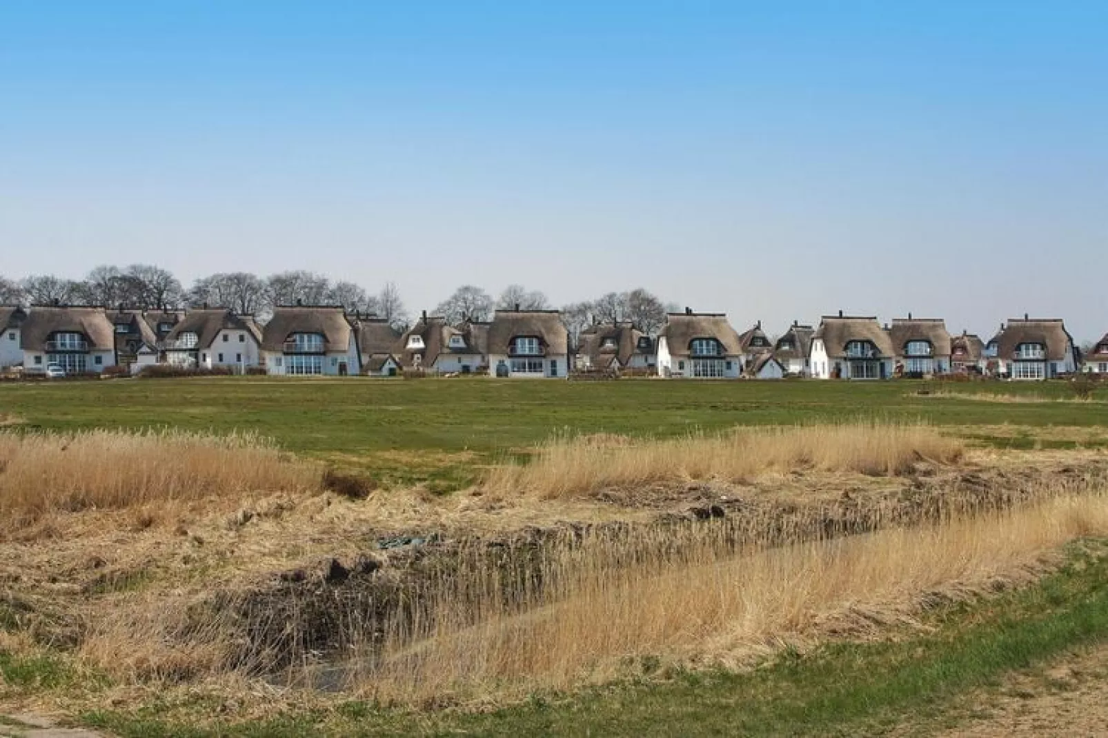 FH Weiße Düne-Tuinen zomer