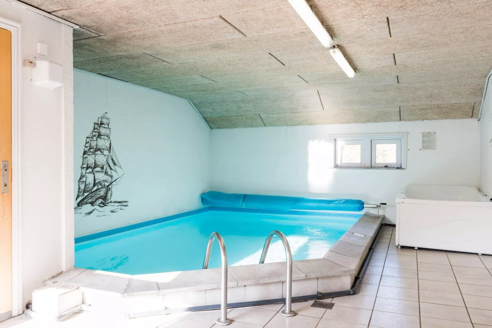 8 persoons vakantie huis in Blåvand-Zwembad