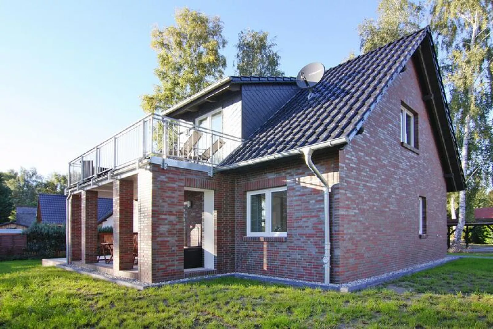 Ferienhaus in Trassenheide-Buitenkant zomer