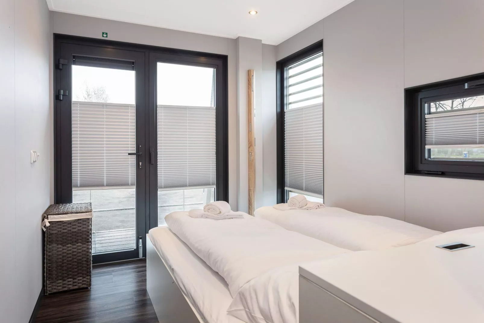 Houseboat Elysium met dakterras-Slaapkamer