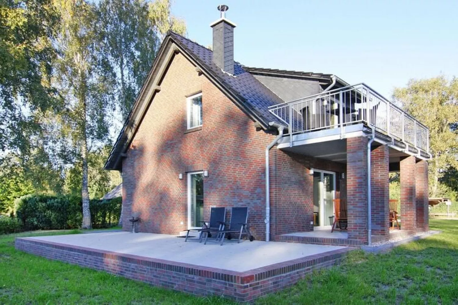 Ferienhaus in Trassenheide-Buitenkant zomer