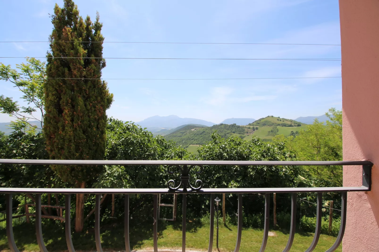 La Panoramica da Stroppa-Uitzicht zomer