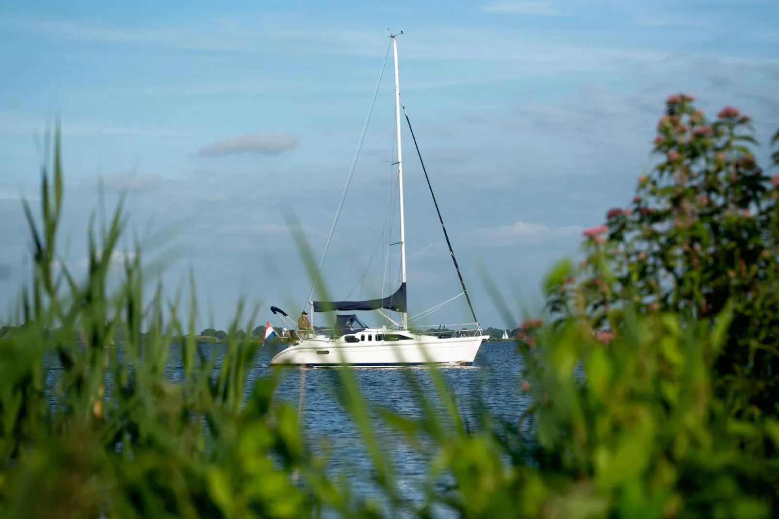 Houseboat met dakterras-Sfeer