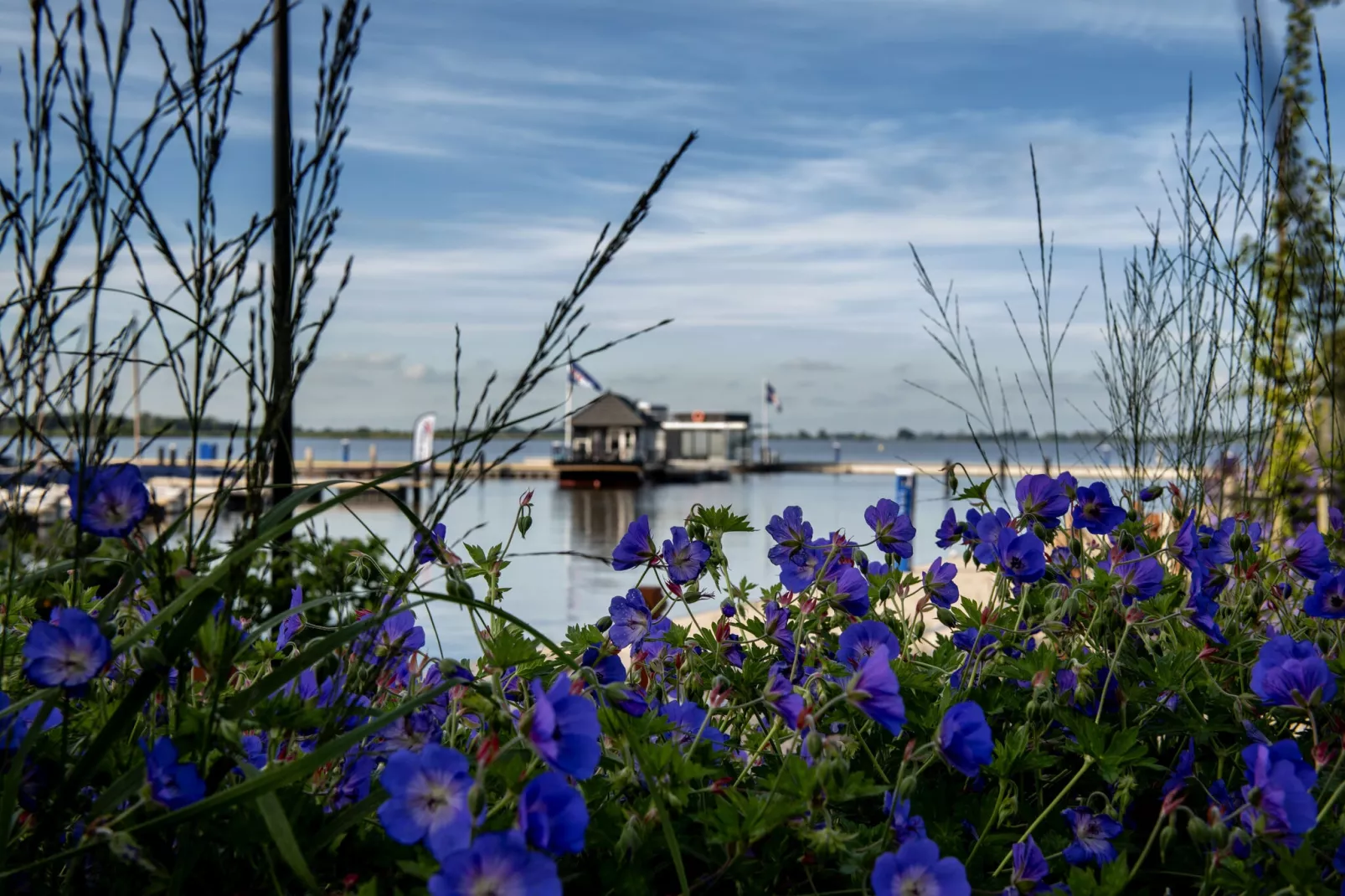 Houseboat met dakterras-Sfeer