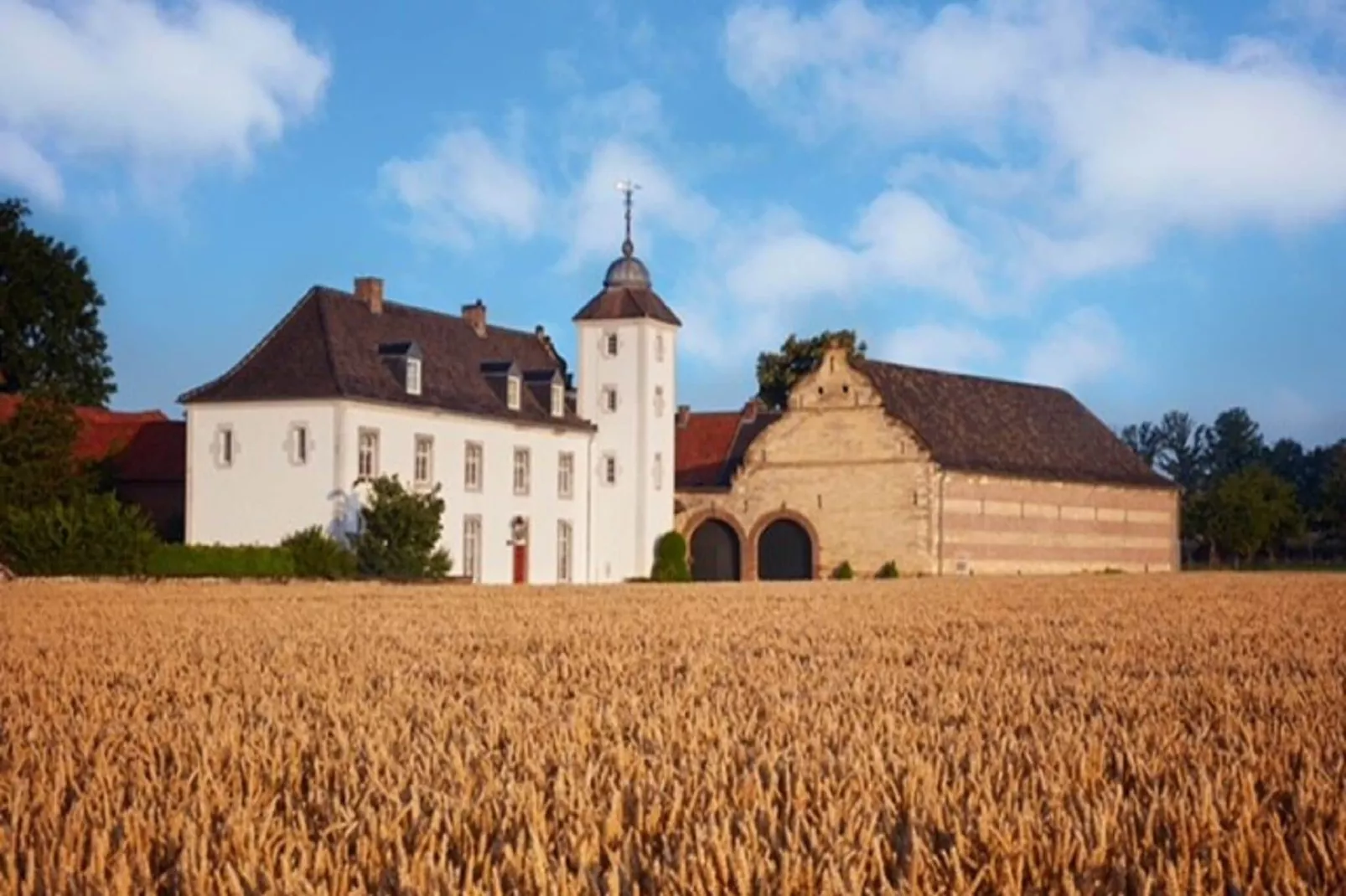 Herenhoeve de Bockhof-Buitenkant zomer