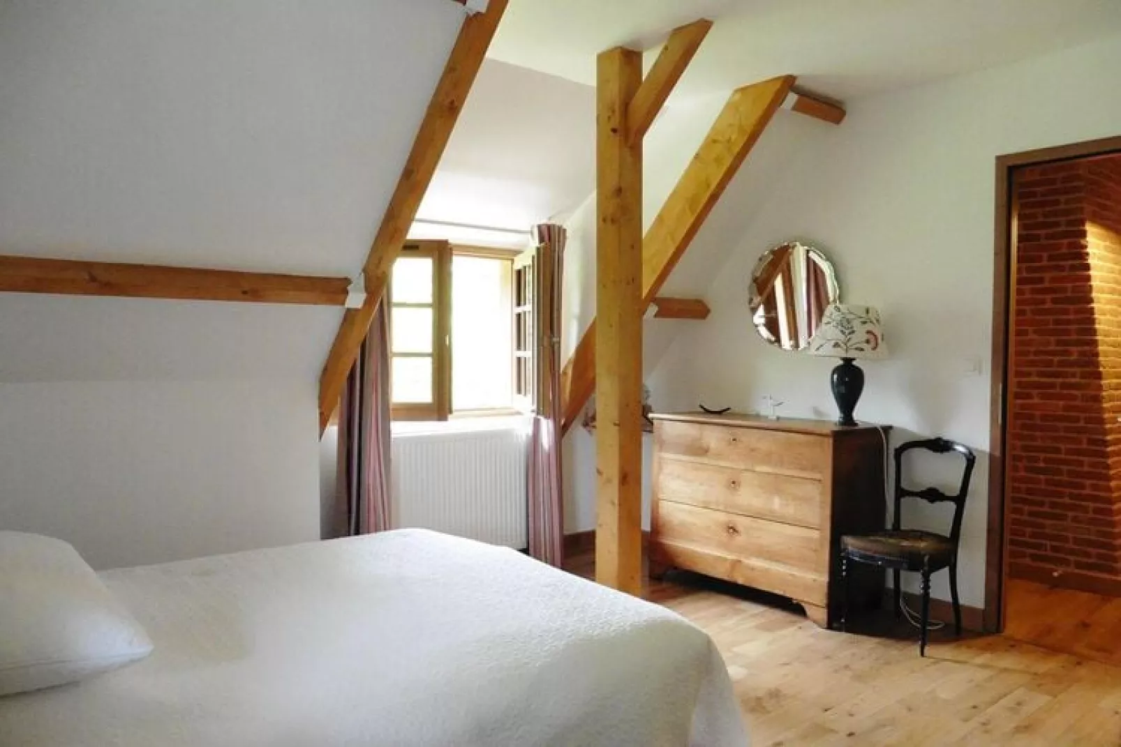 Holiday home St-Martin-aux-Buneaux-Slaapkamer