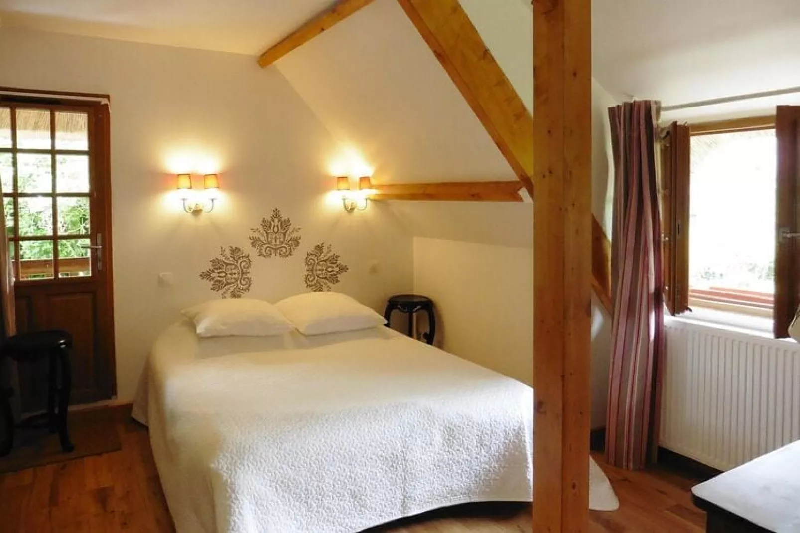 Holiday home St-Martin-aux-Buneaux-Slaapkamer