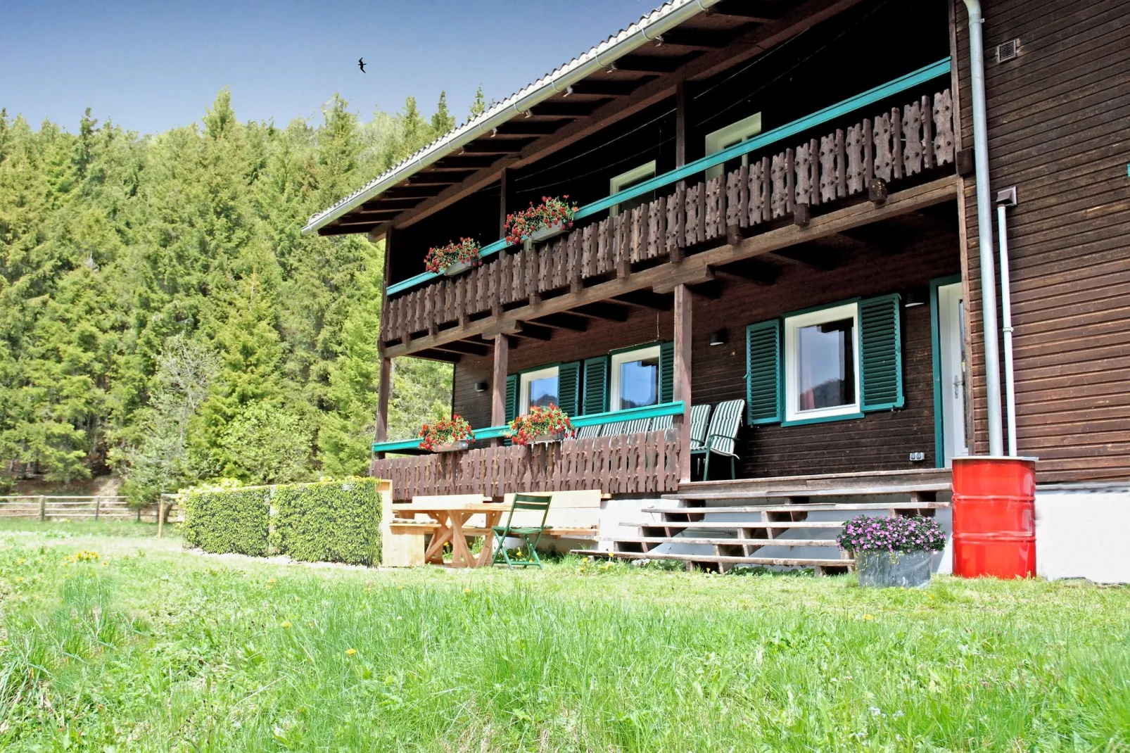 Chalet Innerkrems 1-Terrasbalkon