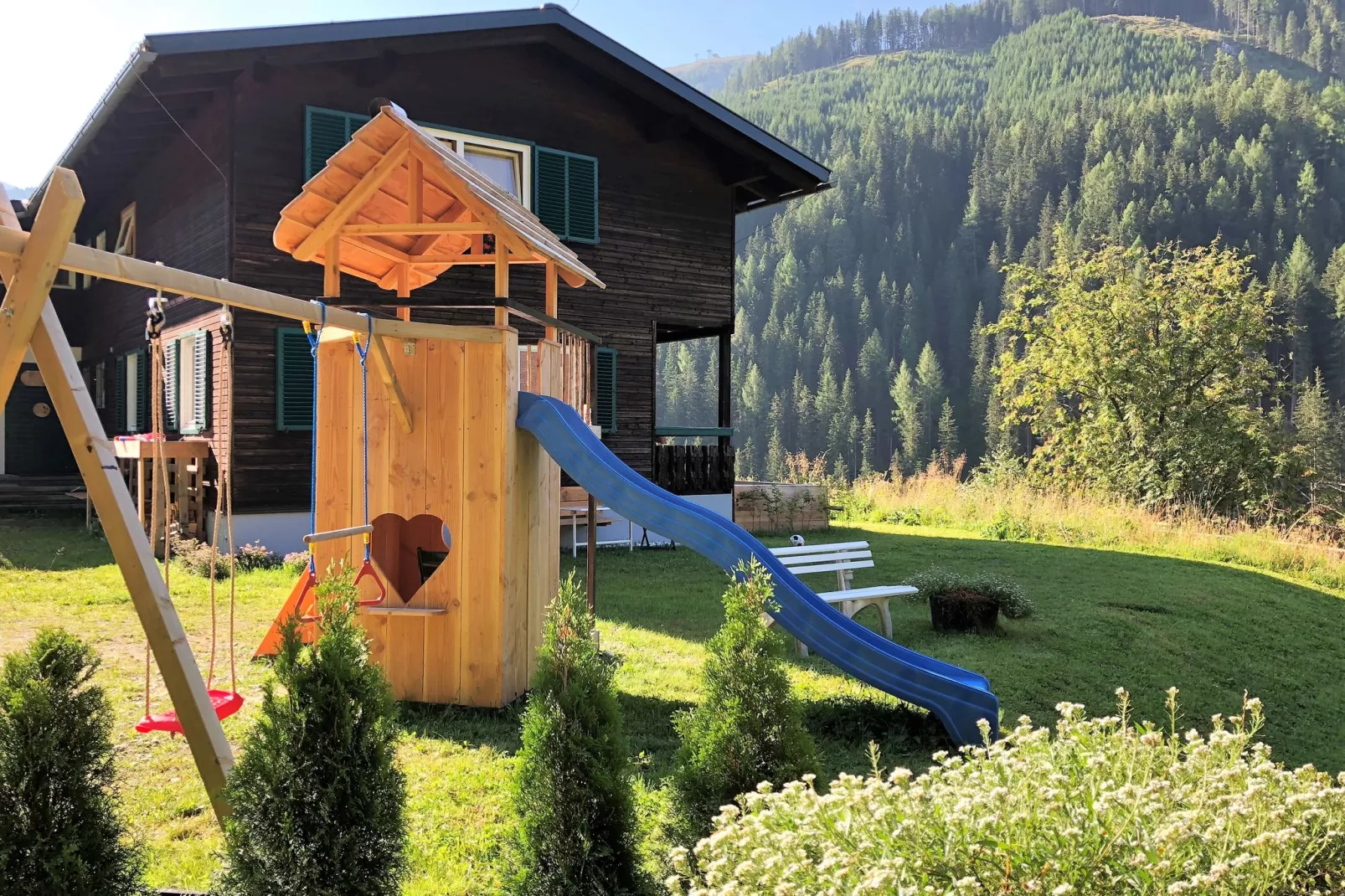 Chalet Innerkrems 1-Tuinen zomer