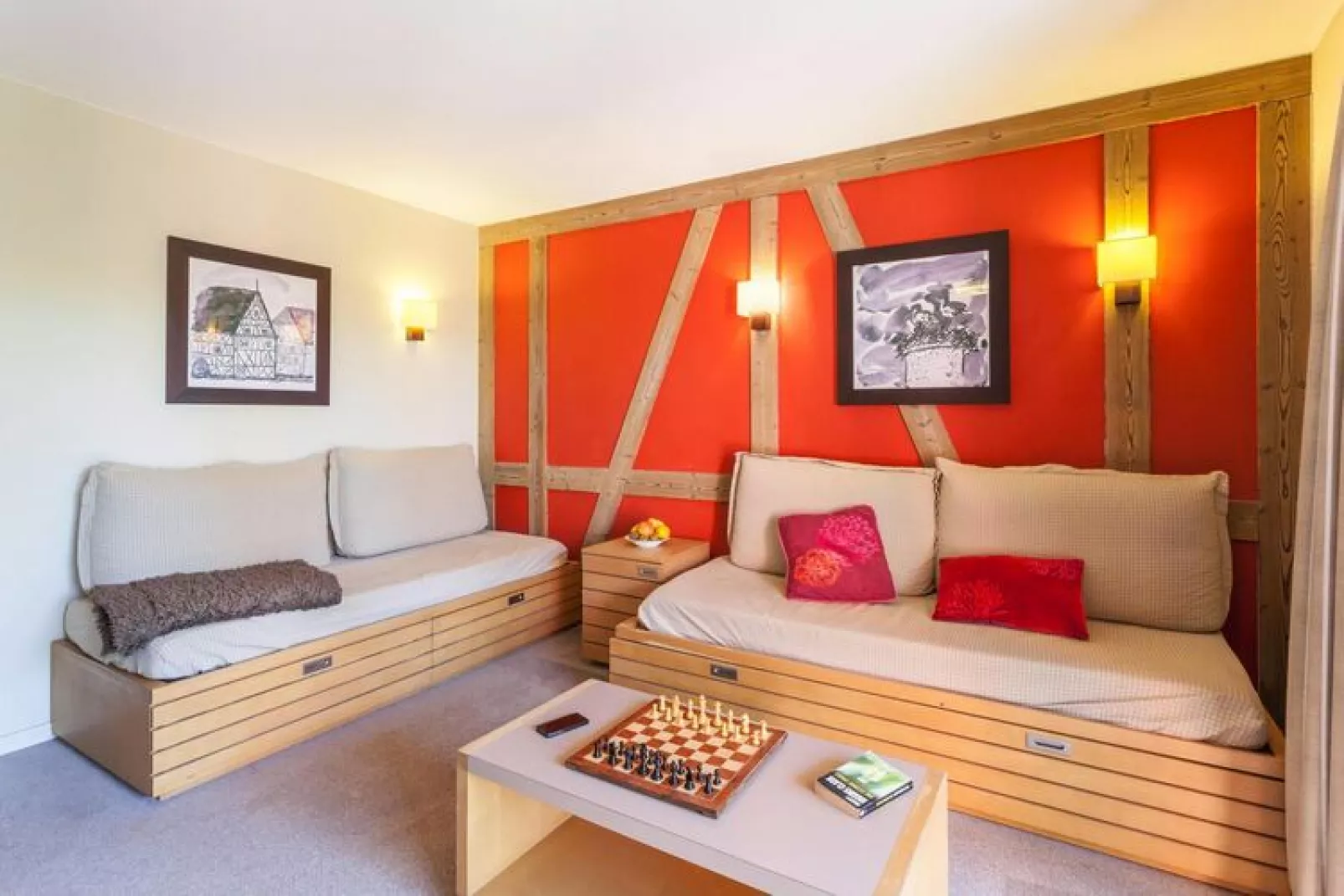 Residence Le Clos d'Eguisheim Eguisheim  27 Standard - Apt 7 p - 1 bedroom1 sleeping alcove-Woonkamer