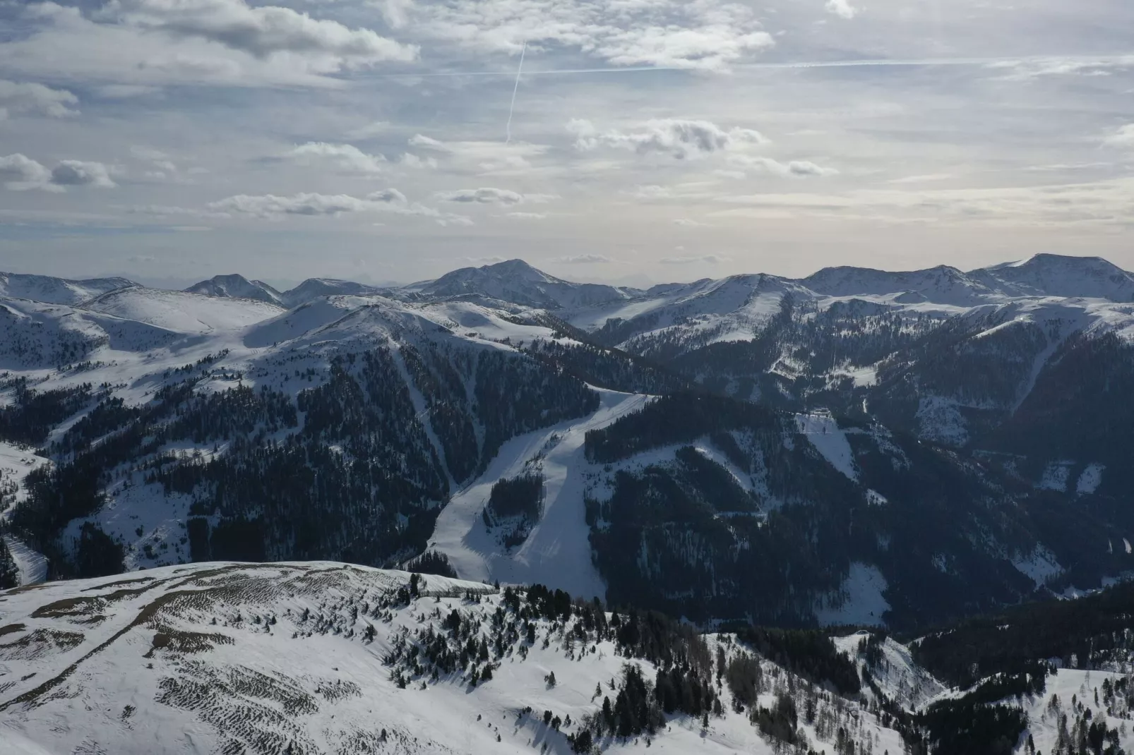 Chalet Innerkrems 1-Gebied winter 1km