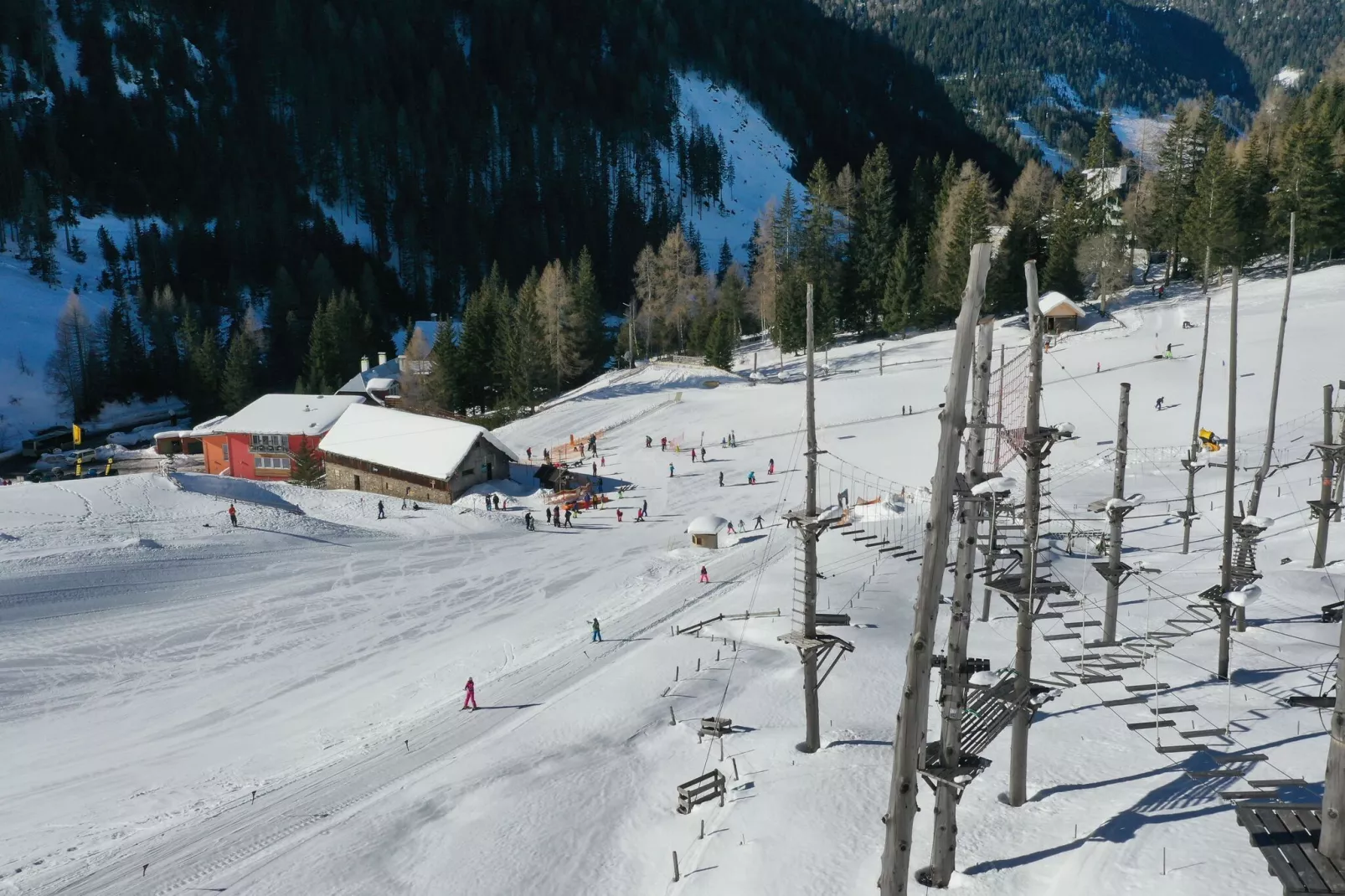 Chalet Innerkrems 1-Gebied winter 1km