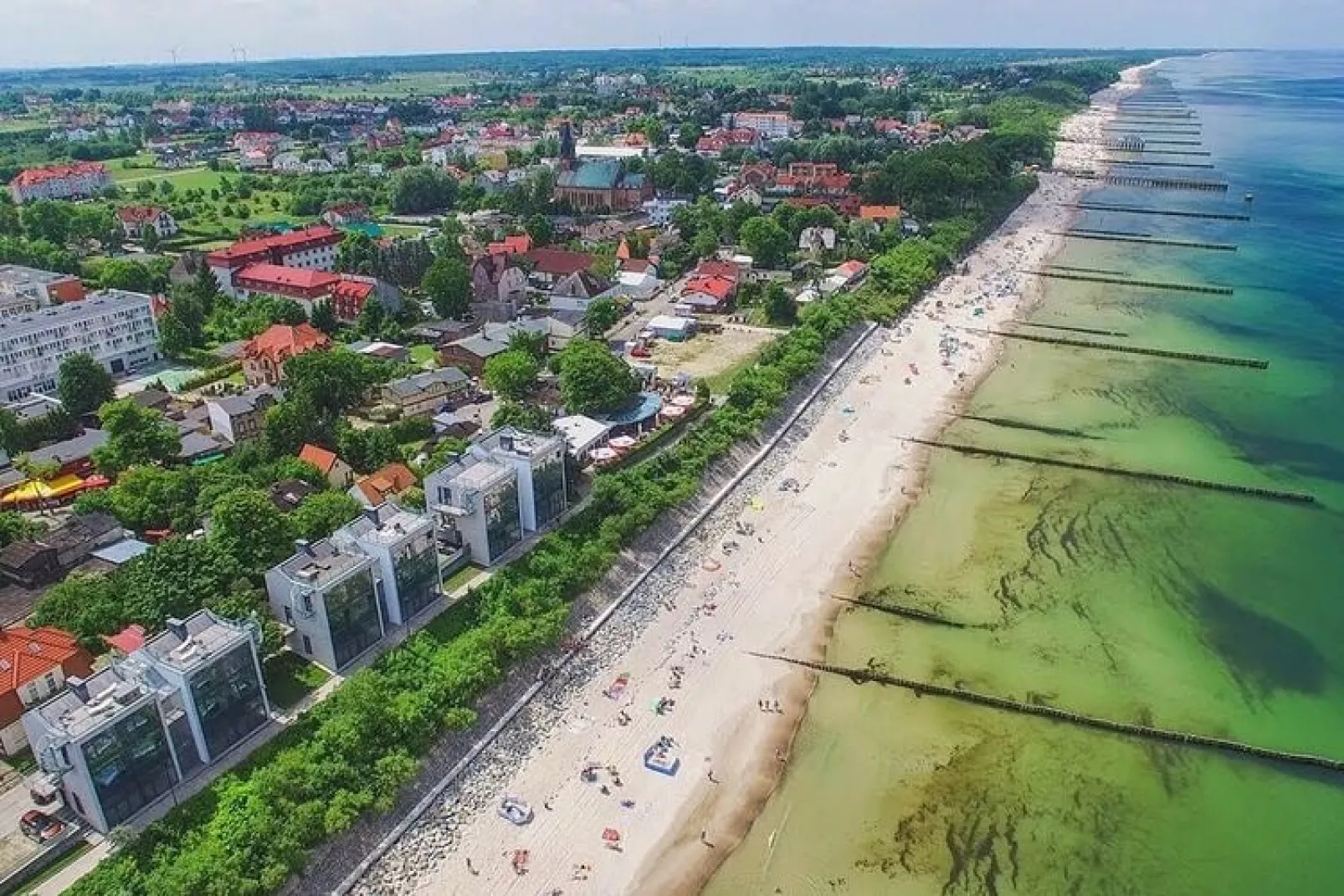 Apartament nr 3 3-osobowy 29 m2 Ustronie Morskie-Gebieden zomer 1km