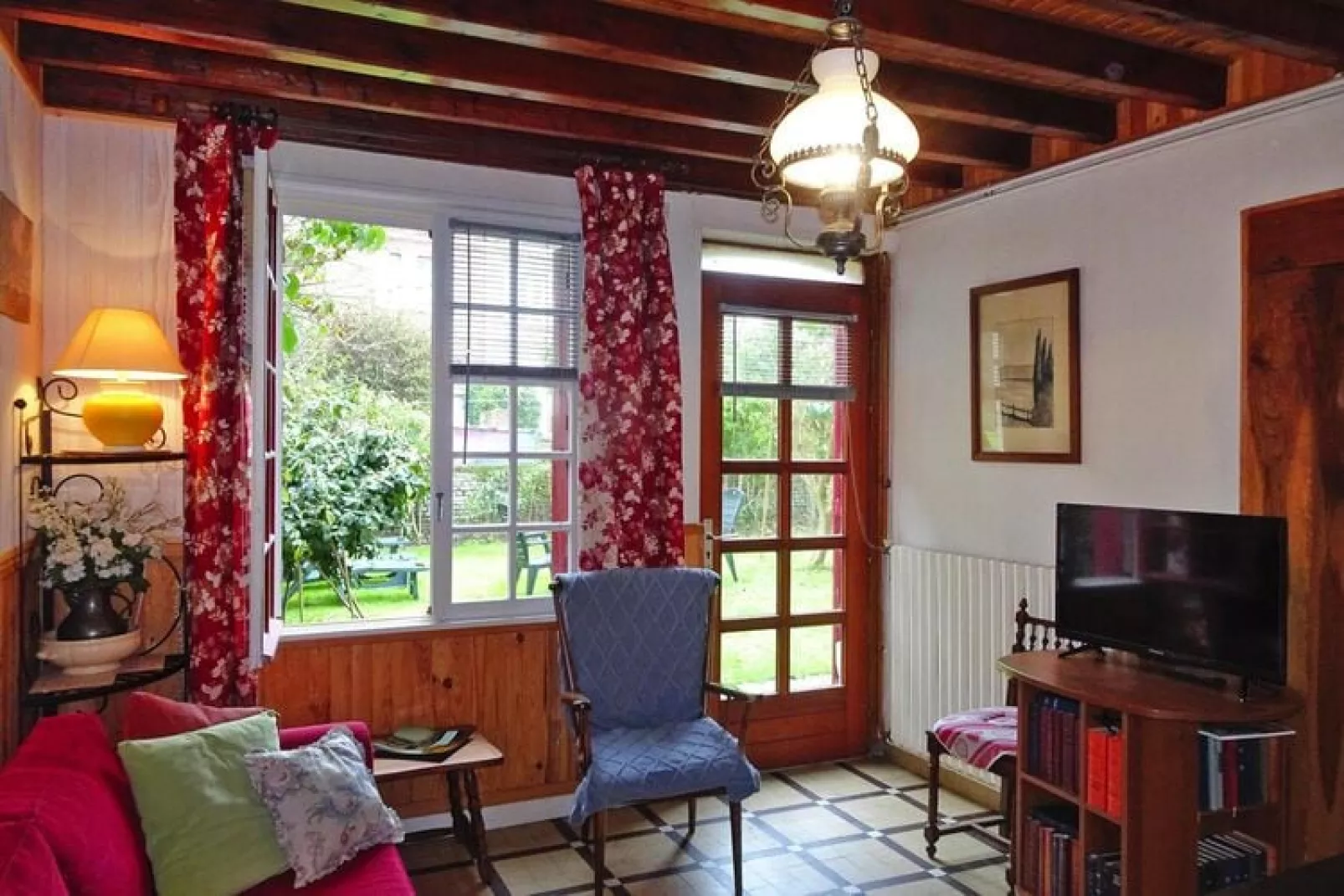 Semi-detached house Etretat-Woonkamer