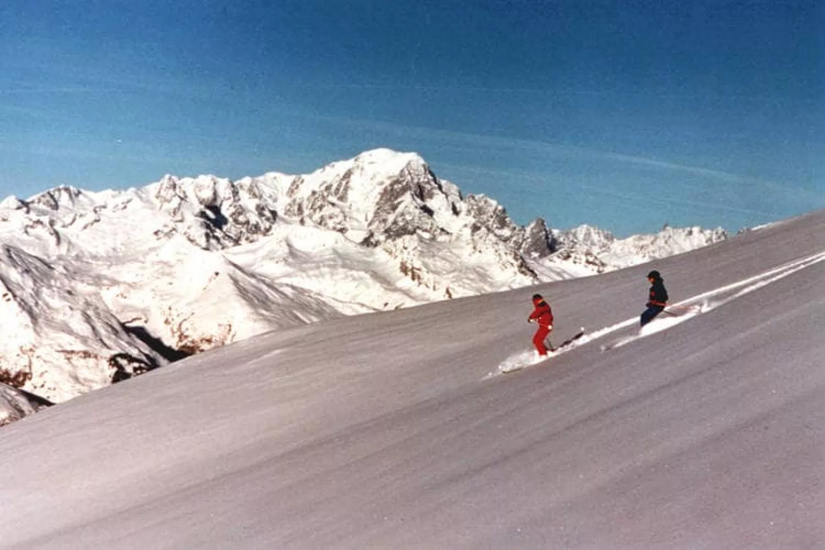 Les Chalets et Lodges des Alpages 3-Gebied winter 1km