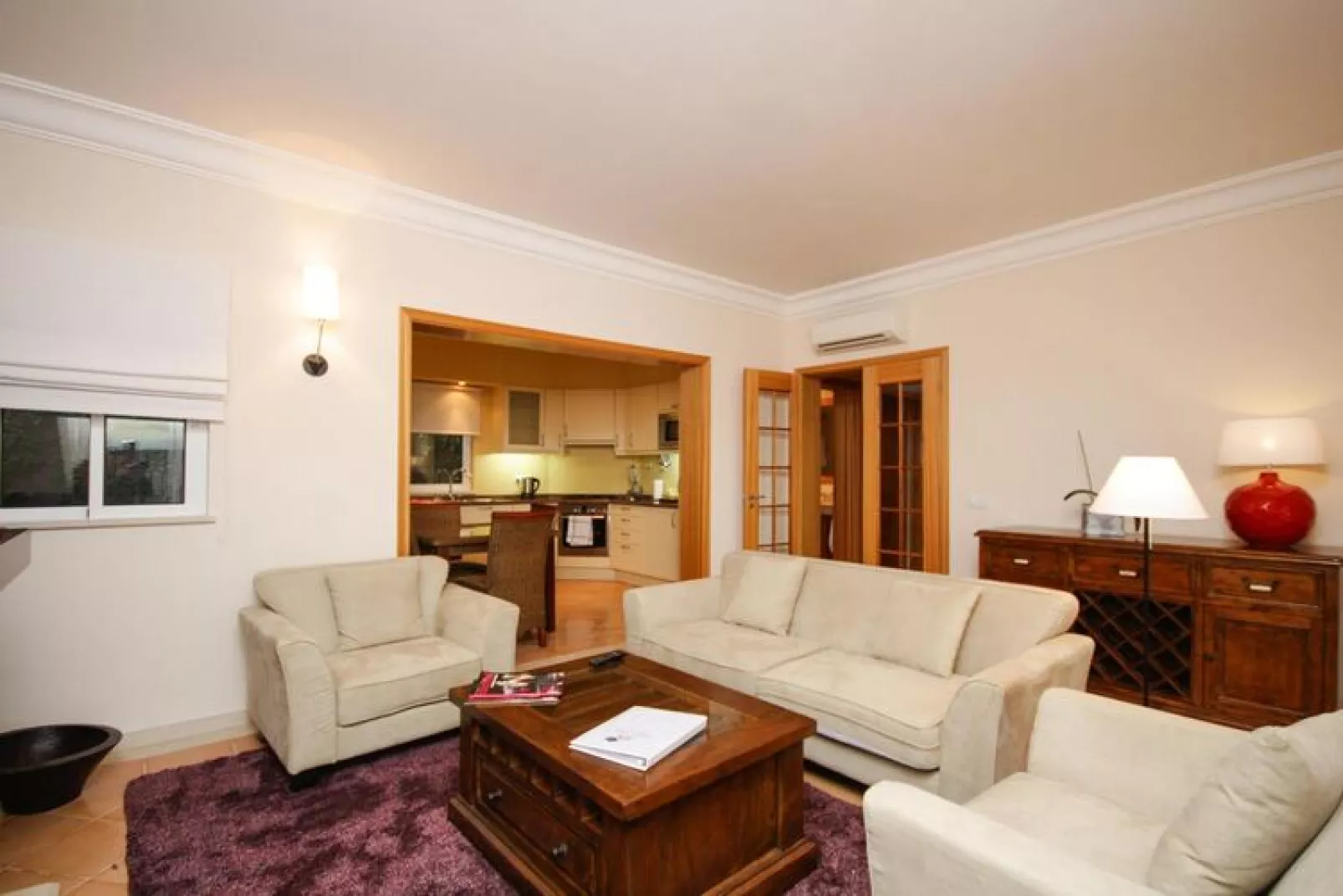 Appartementen Palheiro Village, Funchal, 3 room apt. with sea view-Woonkamer