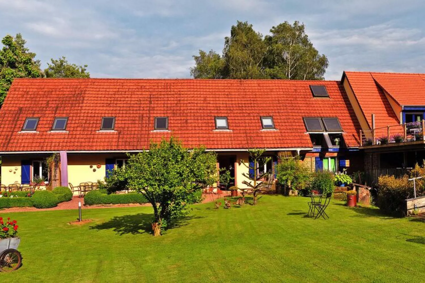 Holiday farm Kindwiller / Type B - Maison 90 qm-Buitenkant zomer