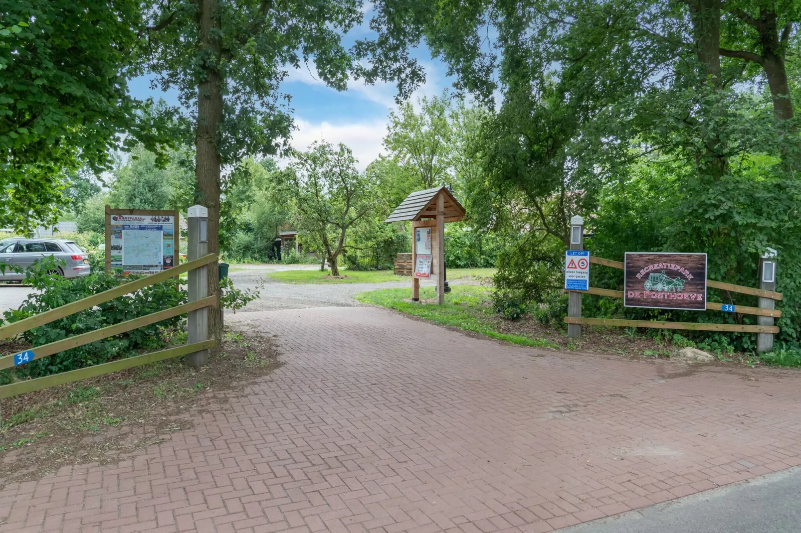 Chalet Natuurschoon-Gebieden zomer 1km