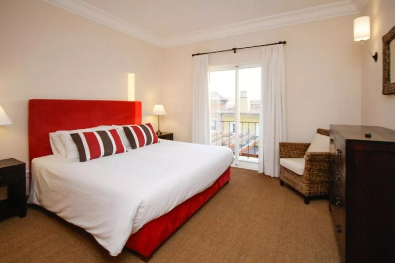 Appartementen Palheiro Village, Funchal, 3 room apt. with sea view-Slaapkamer
