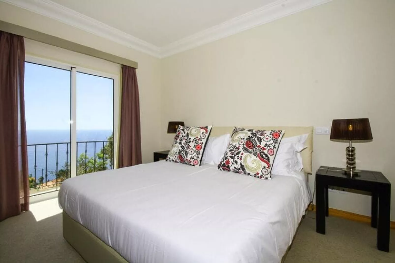 Appartementen Palheiro Village, Funchal, 3 room apt. with sea view-Slaapkamer