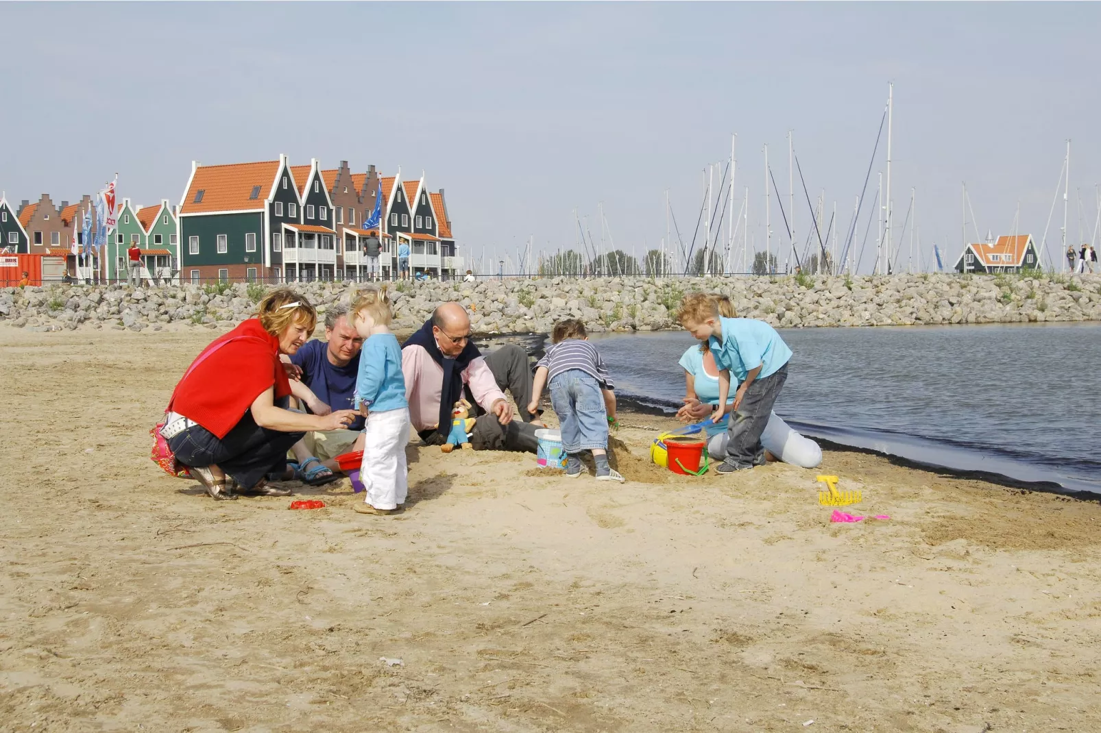 Marinapark Volendam 10-Gebieden zomer 1km