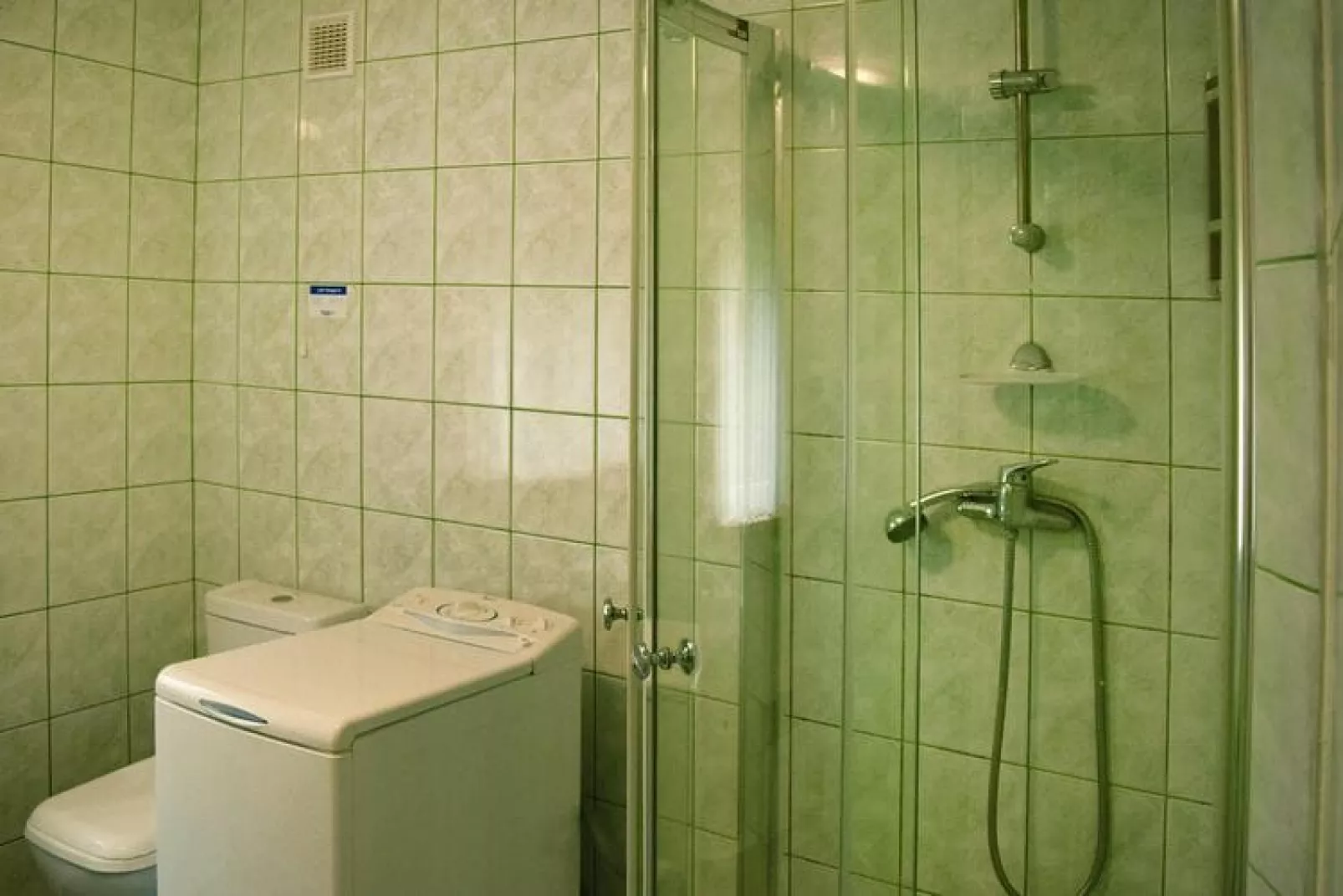 Holiday Home with whirlpool at the lake in Zakowo-Badkamer