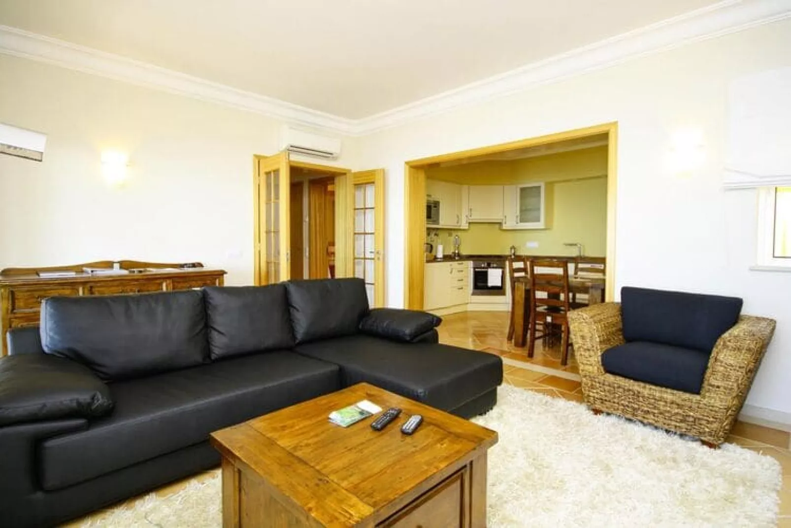 Appartementen Palheiro Village, Funchal, 4 room apt. with sea view-Woonkamer