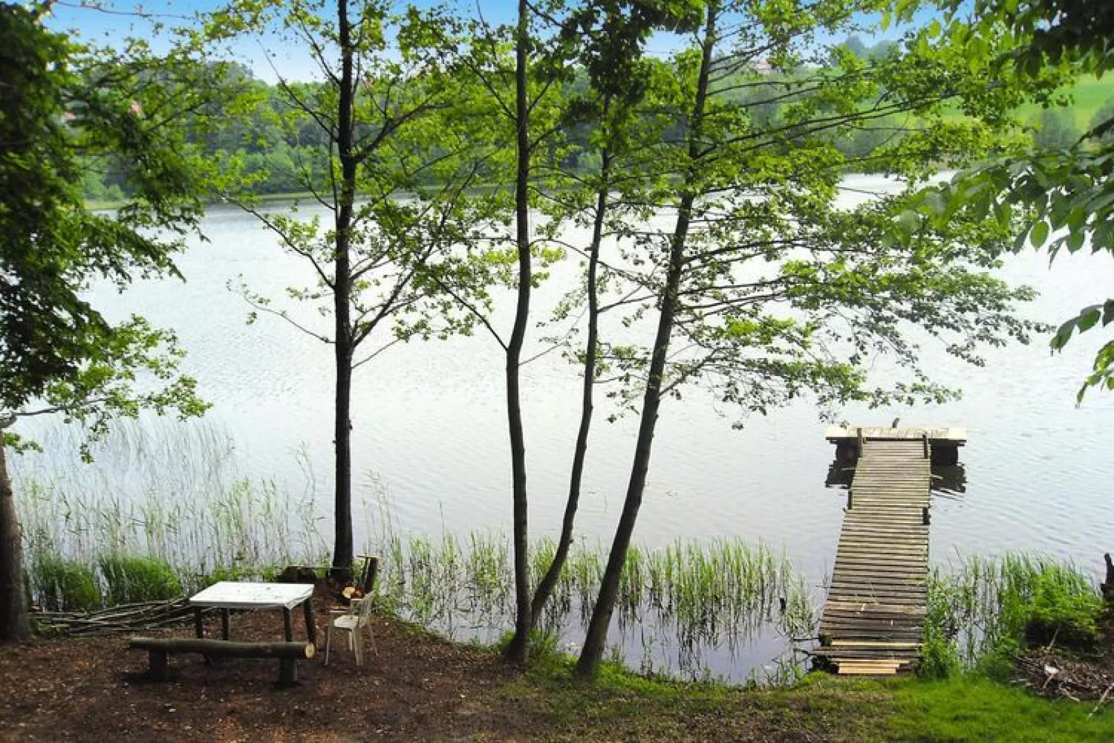 Holiday Home with whirlpool at the lake in Zakowo-Gebieden zomer 1km