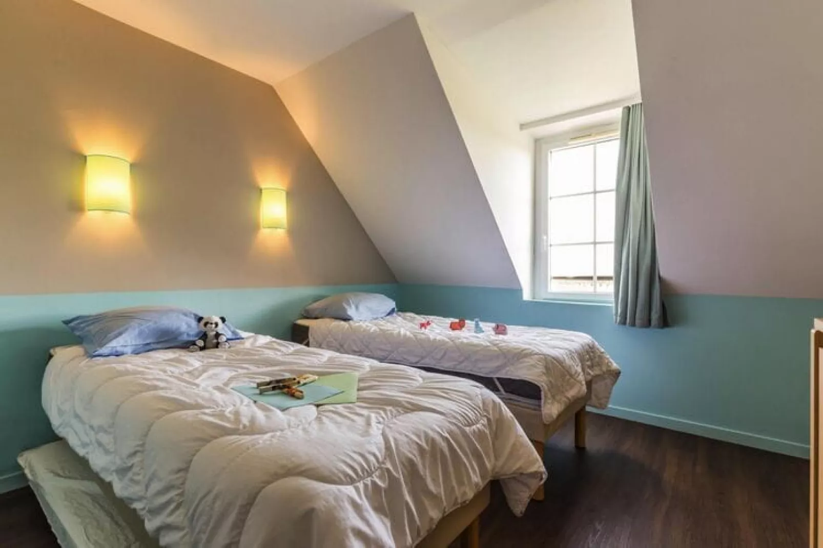 Residence Le Green Beach Port-en-Bessin-Huppain - M5 Standard House 5 p - 1 bedroom-Slaapkamer