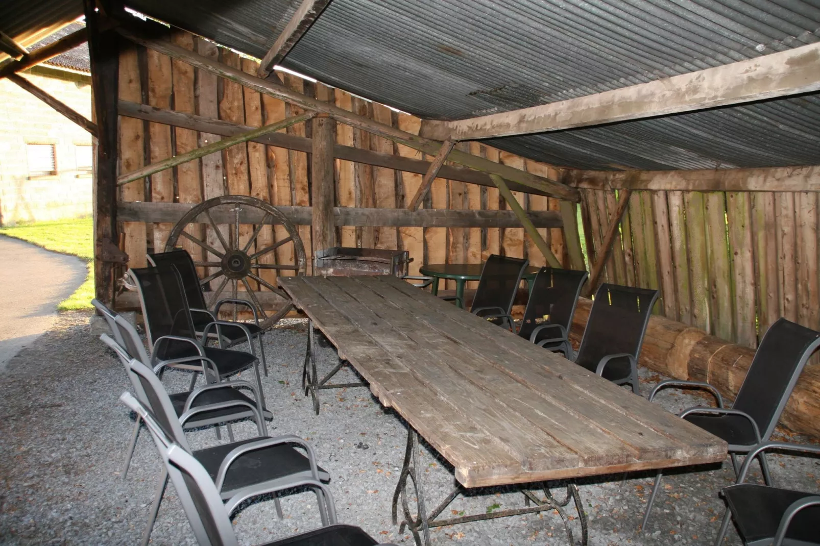 Le Moulin d'Halconreux-Terrasbalkon