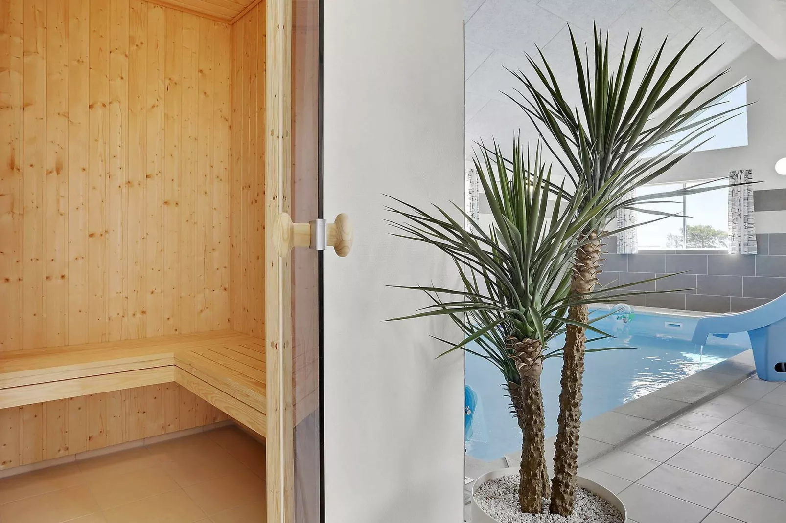 24 persoons vakantie huis in Spøttrup-Sauna