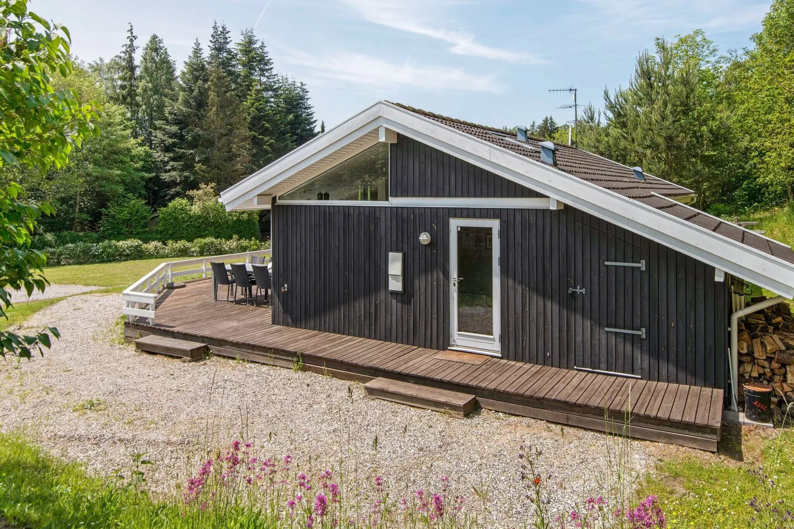 8 persoons vakantie huis in Ebeltoft-Buitenlucht