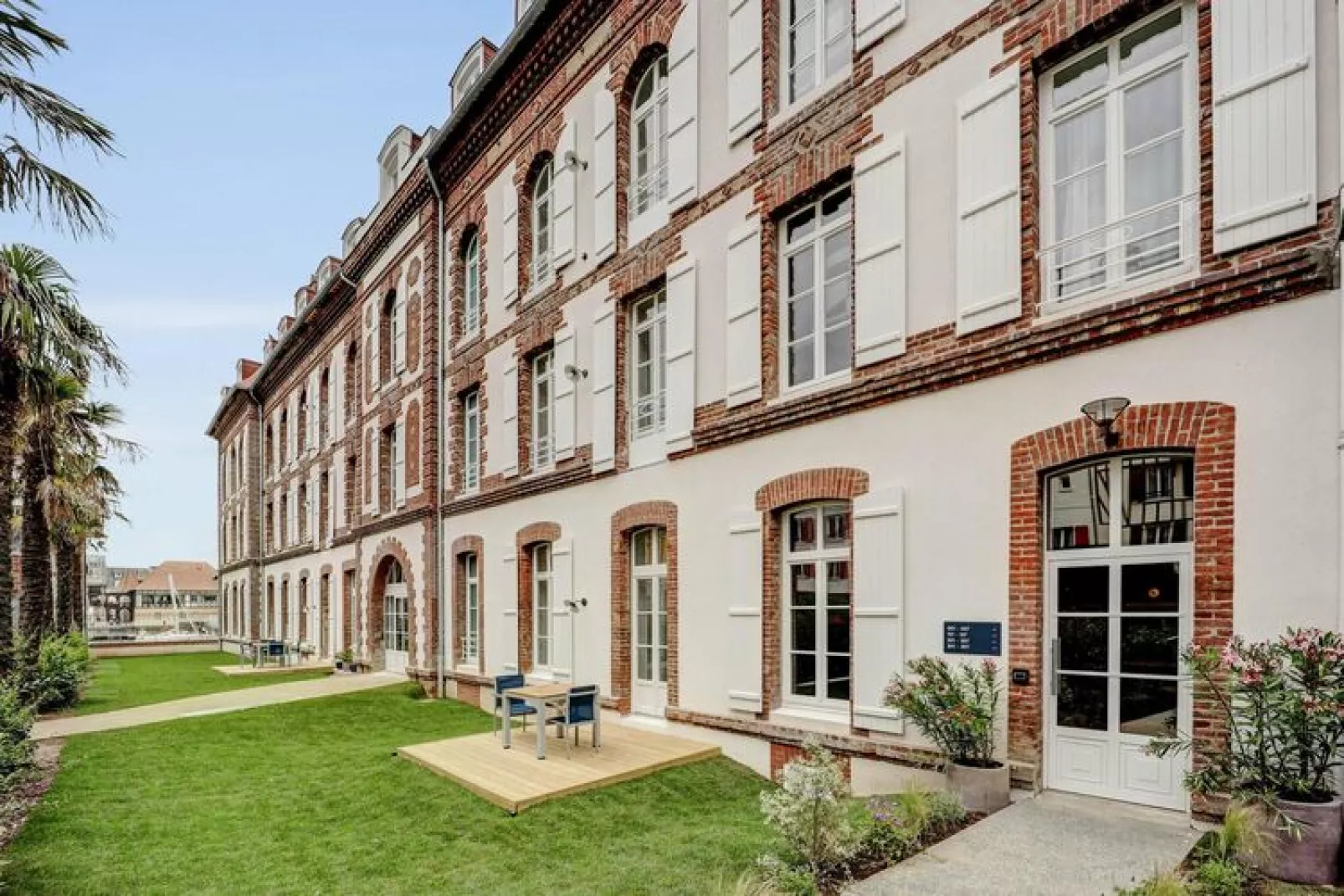 Residence Presqu'Ile de la Touques Deauville - 24 Standard Apt 4 p - 1 bedroom - terrace ou balcon-Buitenkant zomer