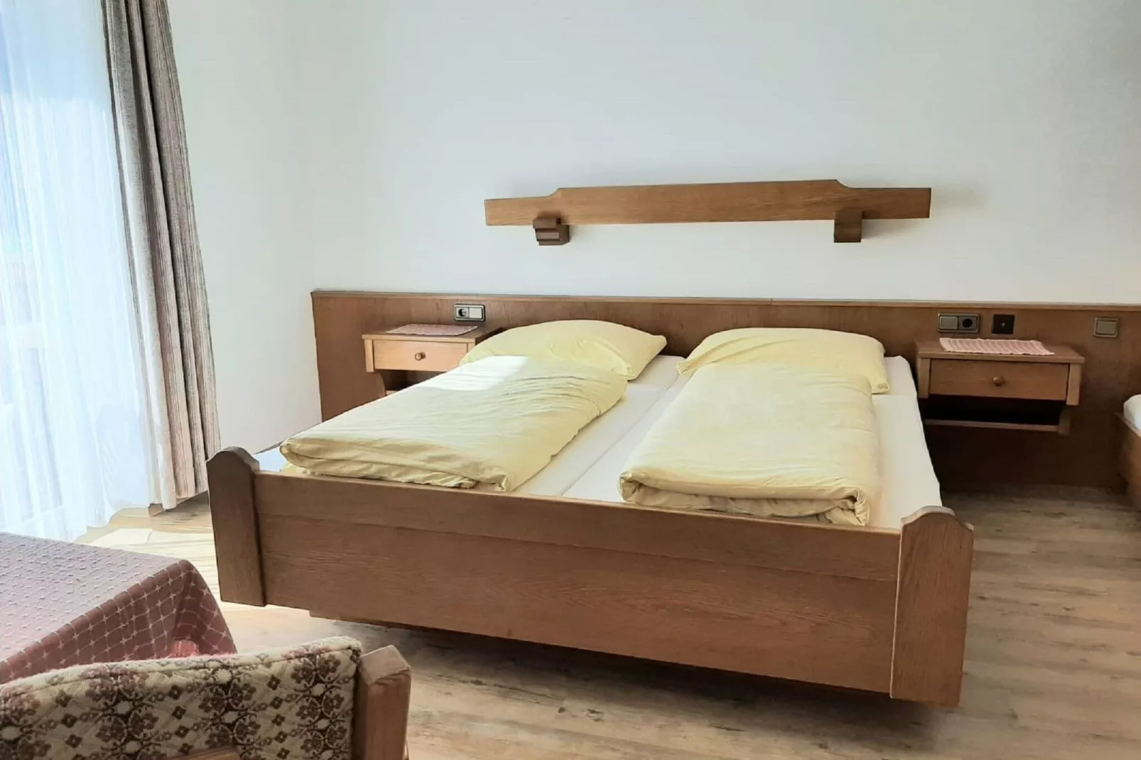 Hubergut - Ferienwohnung Anna-Slaapkamer