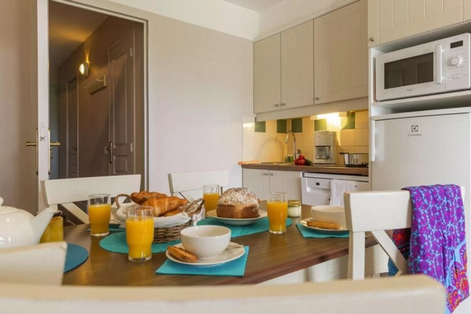 Holiday village Normandy Garden Branville - 24 Standard Apt 4 p - 1 bedroom - Quartier du Hameau-Keuken