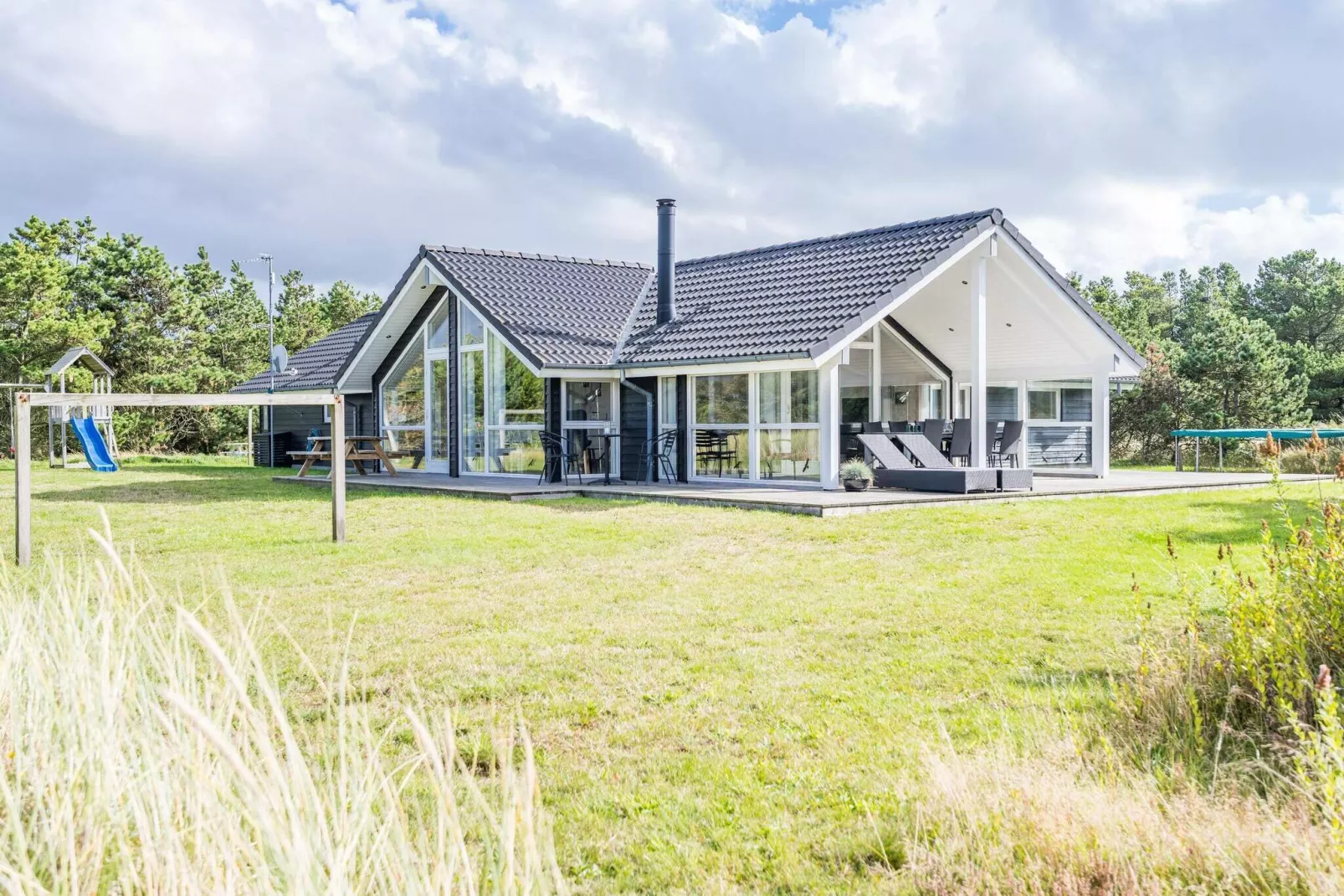 10 persoons vakantie huis in Blåvand-Buitenlucht