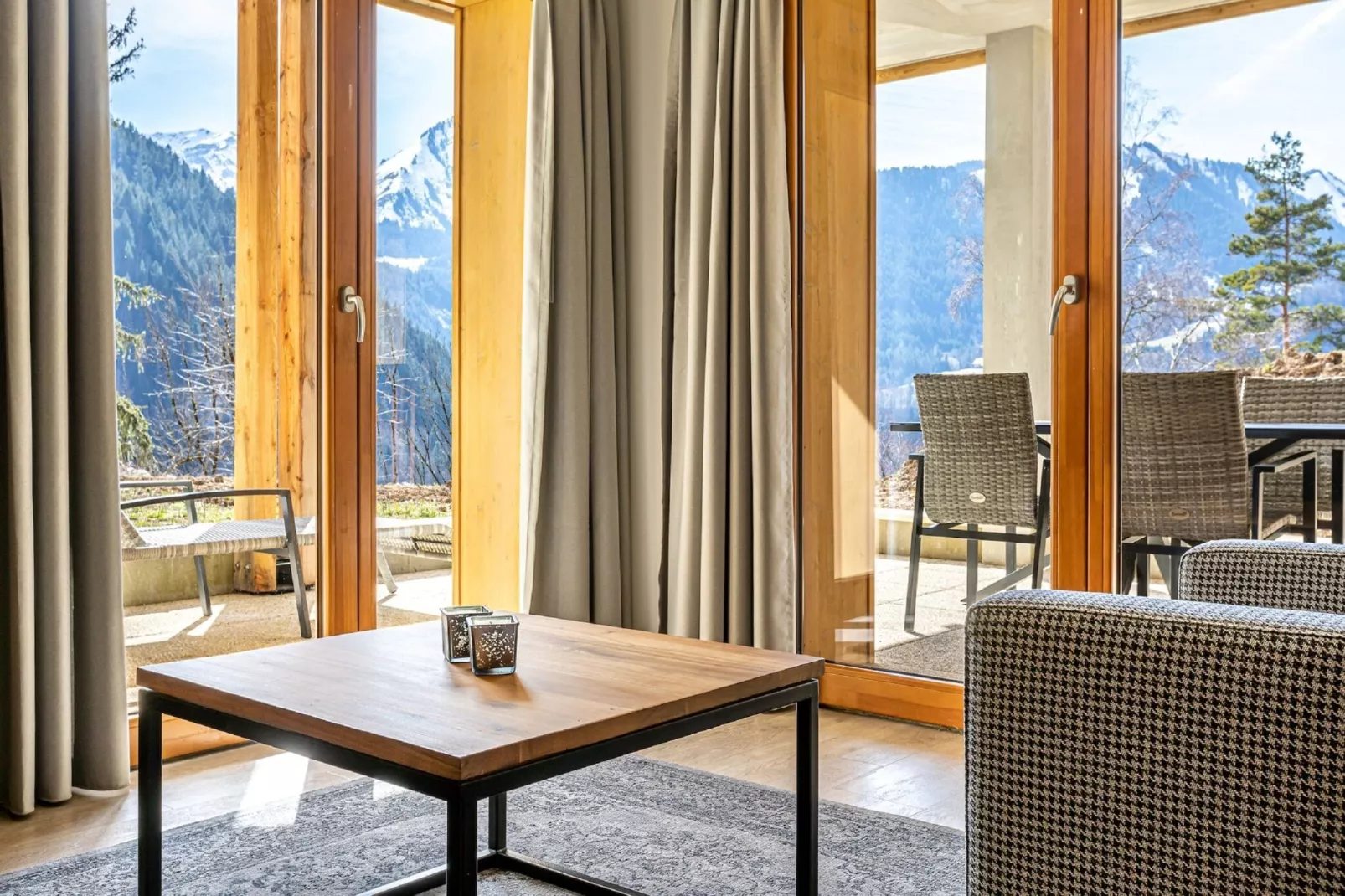 AlpChalets Portes du Soleil 2-Woonkamer