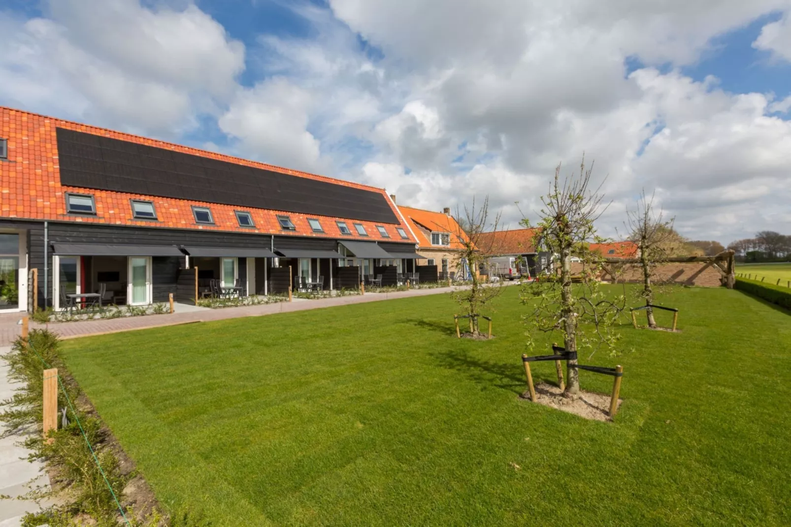 Boerderijwoning 8 personen-Tuinen zomer